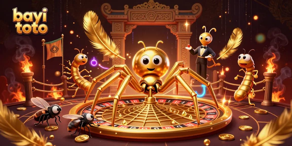 Experience thrilling gaming adventures with bayi toto in this colorful digital casino illustration.