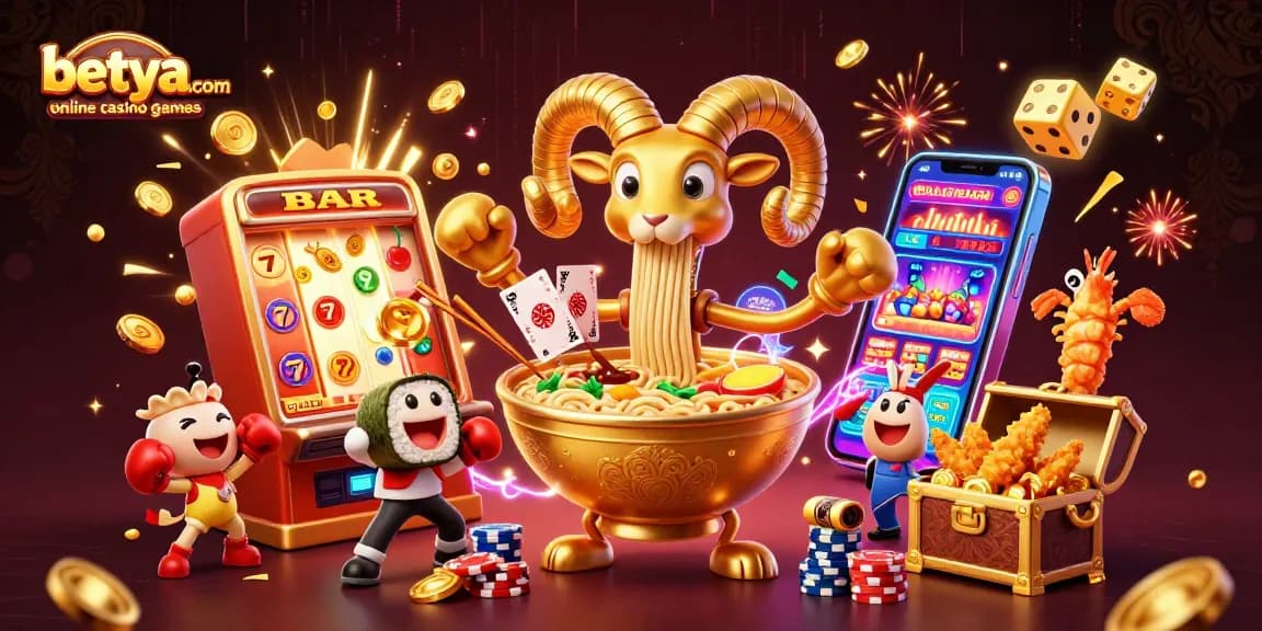 Experience exciting gameplay with betya.com online casino games featuring vibrant characters and a jackpot explosion.