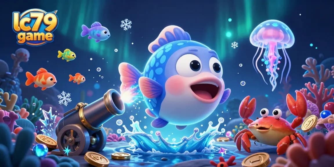 Chơi game bắn cá lc79 game với nhiều sinh vật biển và cán cân phần thưởng hấp dẫn.