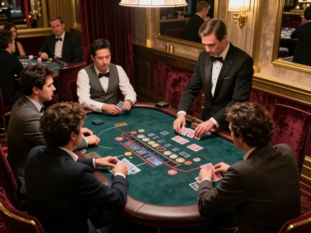 Play blackjack strategically at LC88's upscale live casino environment with professional dealers.