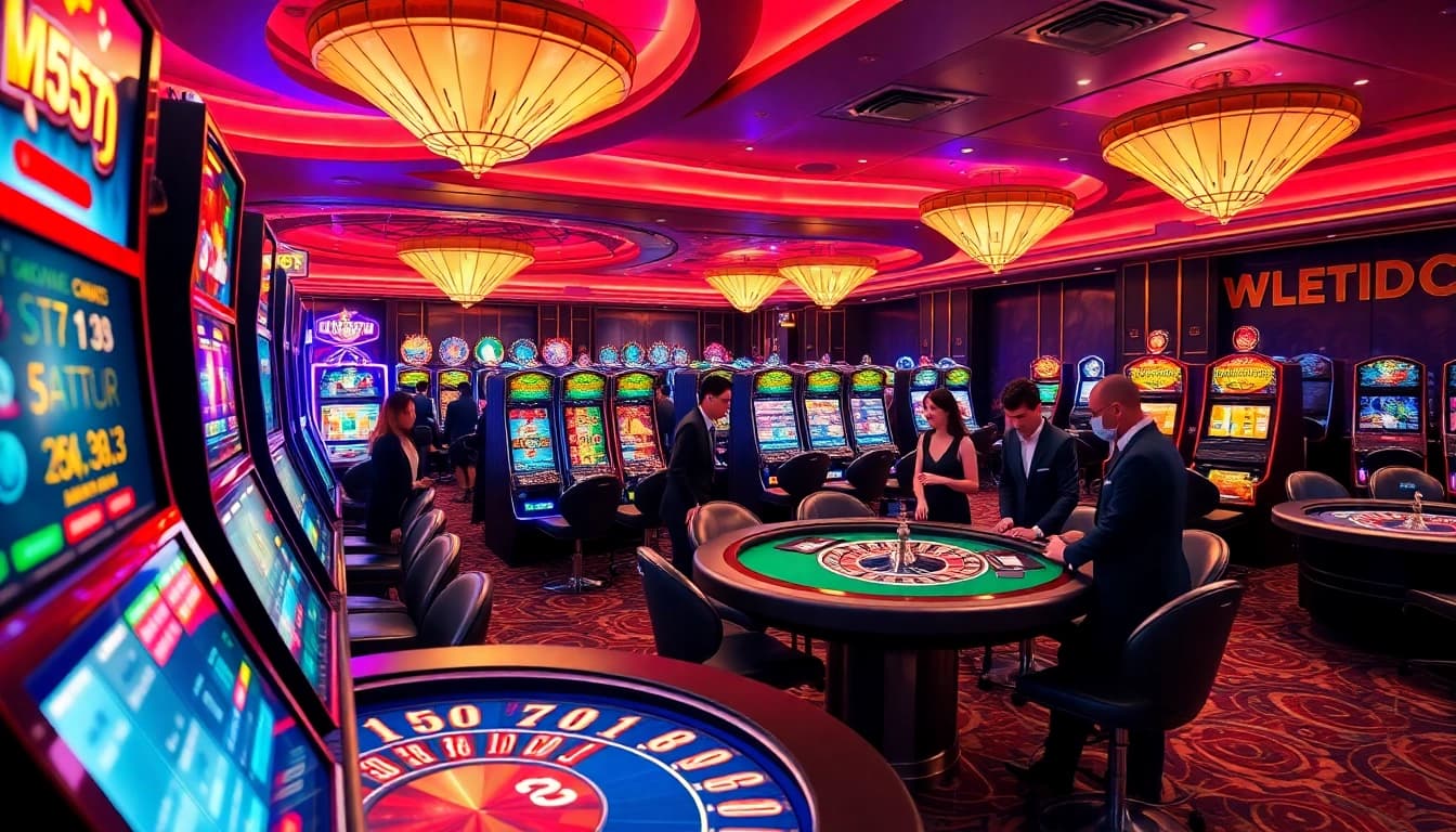 Experience the excitement of L567 with vibrant casino games and dynamic players.