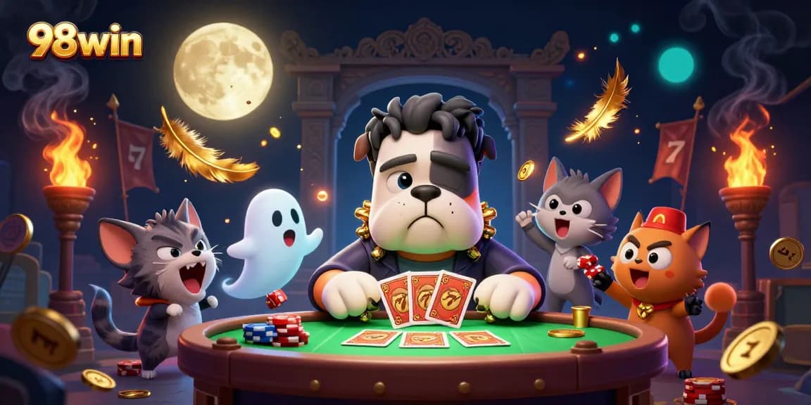 Engage with thrilling action at 98win's lively online casino with monstrous characters and exciting game elements.