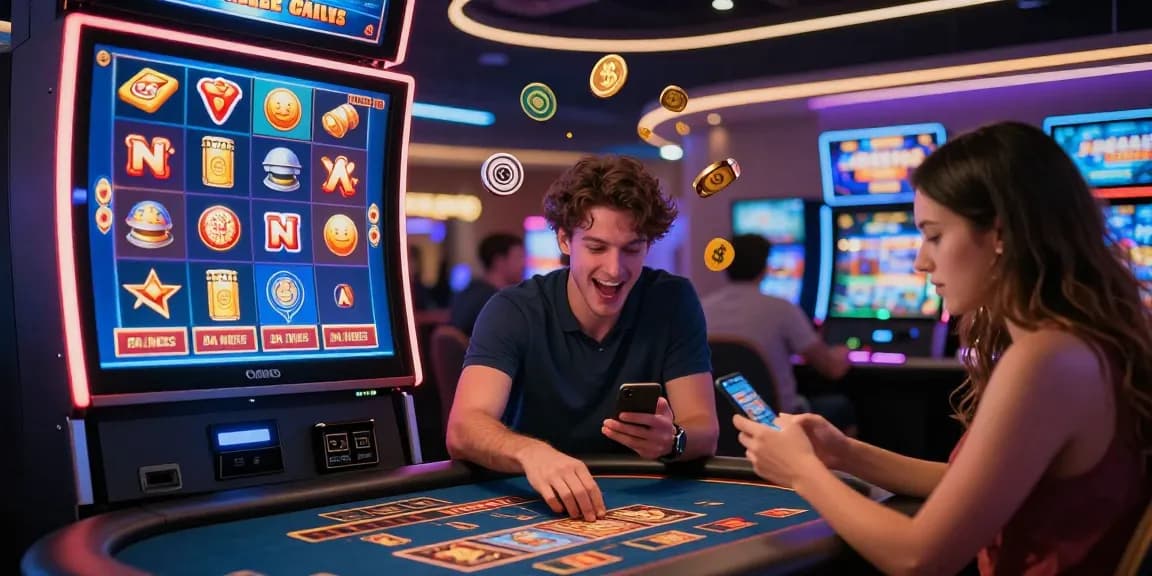 Discover the exciting world of credit card casinos at https://mhfe.org.uk with vibrant gaming scenes and diverse players.