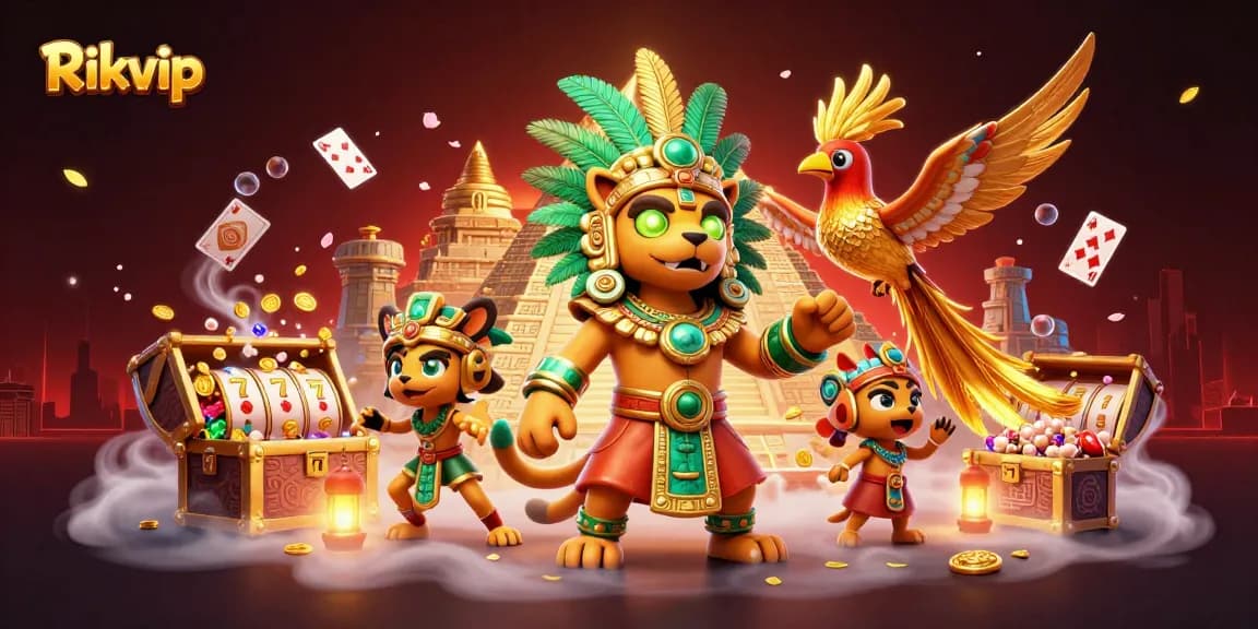 Experience winnings with Rikvip's vibrant casino atmosphere filled with dynamic gaming elements.