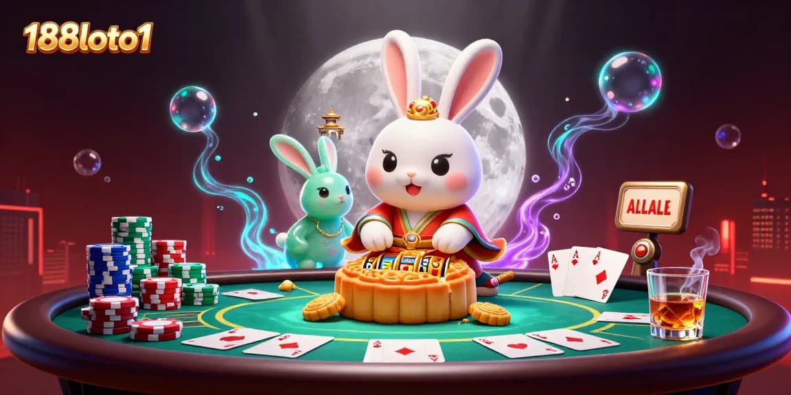 Spin the reels of fortune at 188loto1 with vibrant slot machines and exciting casino elements.