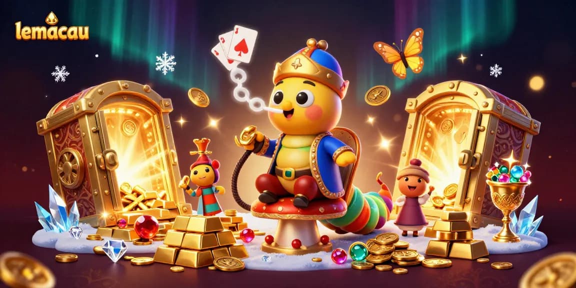 Engage in a vibrant lemacau live casino experience amidst treasure-laden fantasy.