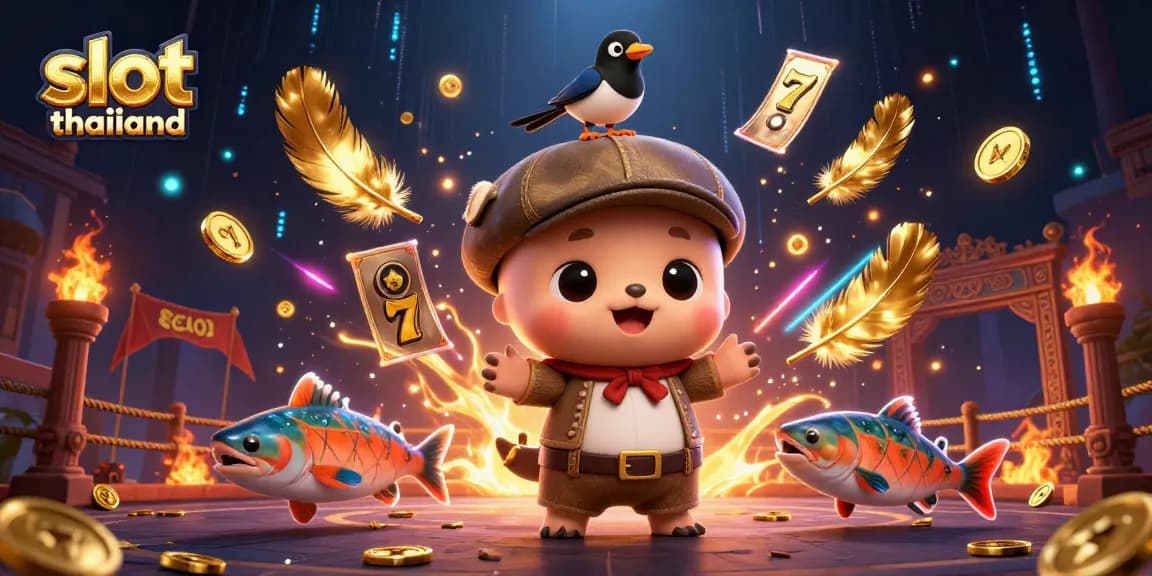 Experience the thrill of slot thailand with dynamic gameplay featuring vibrant characters and rich visual elements.