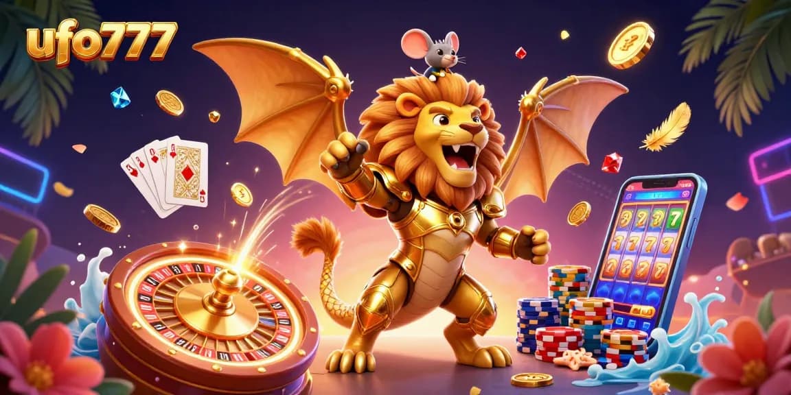 Experience the thrill of winning at ufo777 with dynamic casino elements and captivating characters.