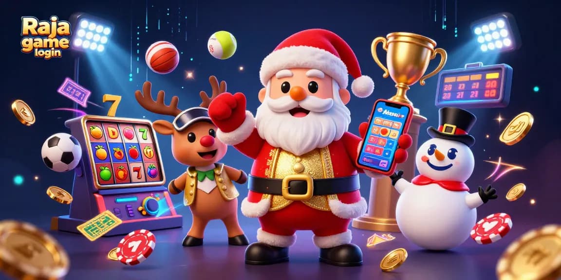 Experience the excitement of Raja game login with cartoon characters engaging in dynamic casino action.