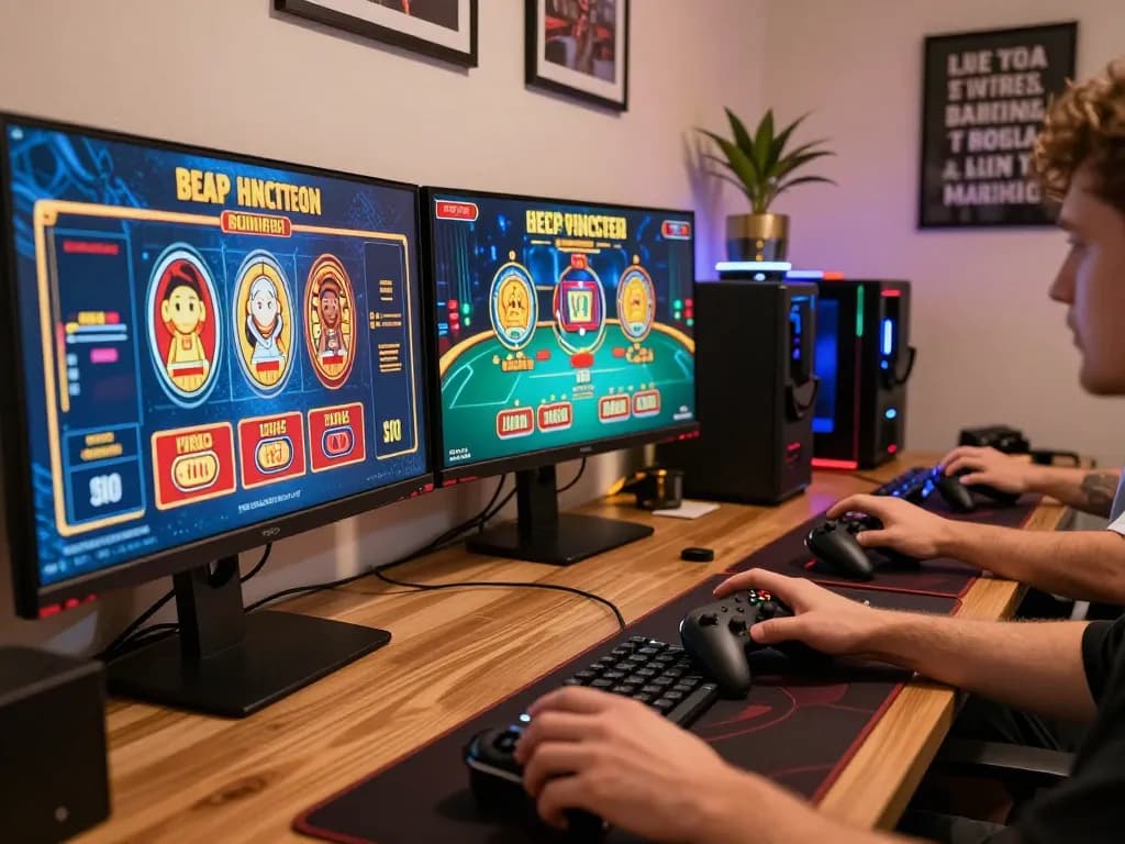 Engaging wstar77 online gaming scene with multiple casino games and interactive elements.