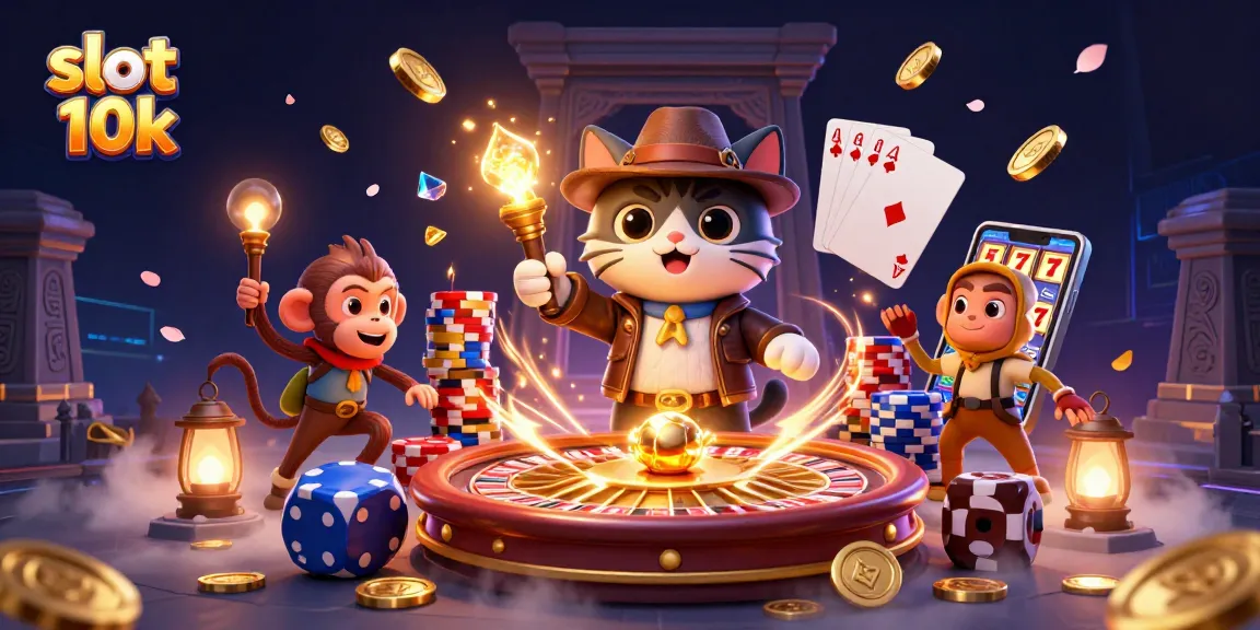 Experience thrilling wins with slot 10k at an epic 3D casino adventure.