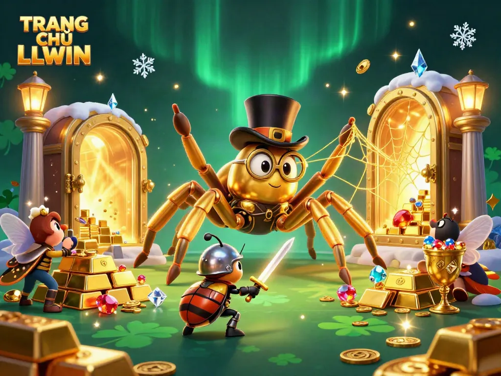 Experience exciting gameplay at TRANG CHỦ LLWIN with immersive casino graphics and treasures.