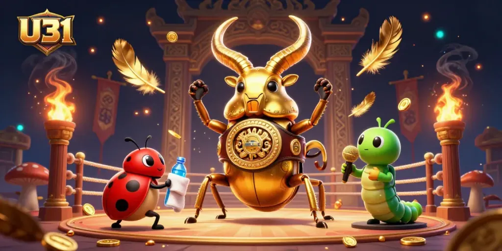 U31's thrilling casino adventure features dynamic characters in an electrifying gambling scene.