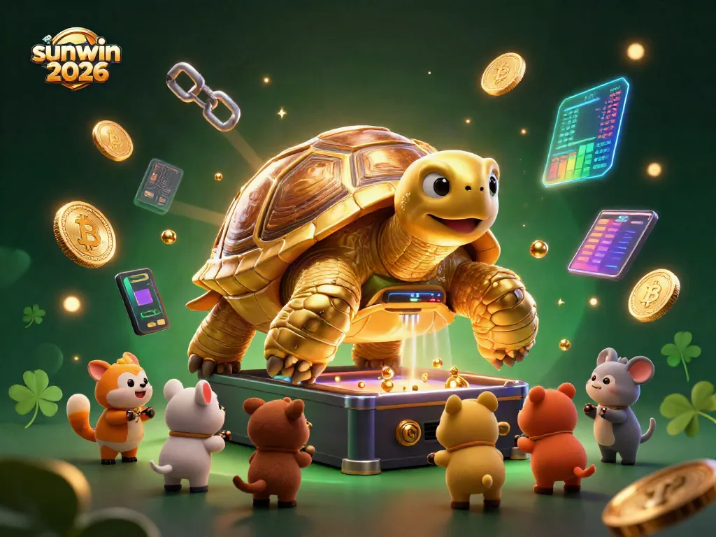 Experience the fun of sunwin 2026 with vibrant animals and gaming elements.