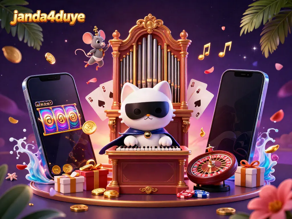 Permainan pintar janda4duye memikat dengan jackpot dan simbol slot yang menakjubkan, menanti pemain.