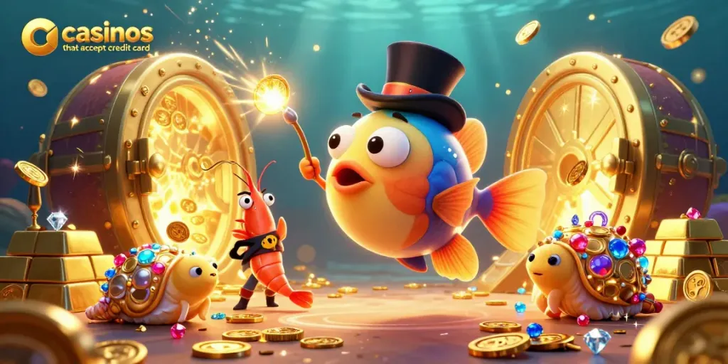 Engage with the dynamic world of casinos that accept credit card featuring unique characters and treasures