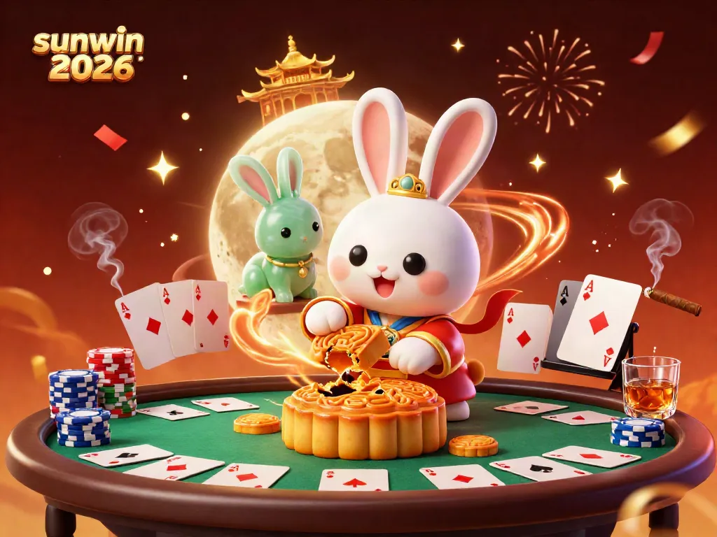 Experience thrilling gameplay in the festive moonlit scene of sunwin 2026, where poker meets folklore.