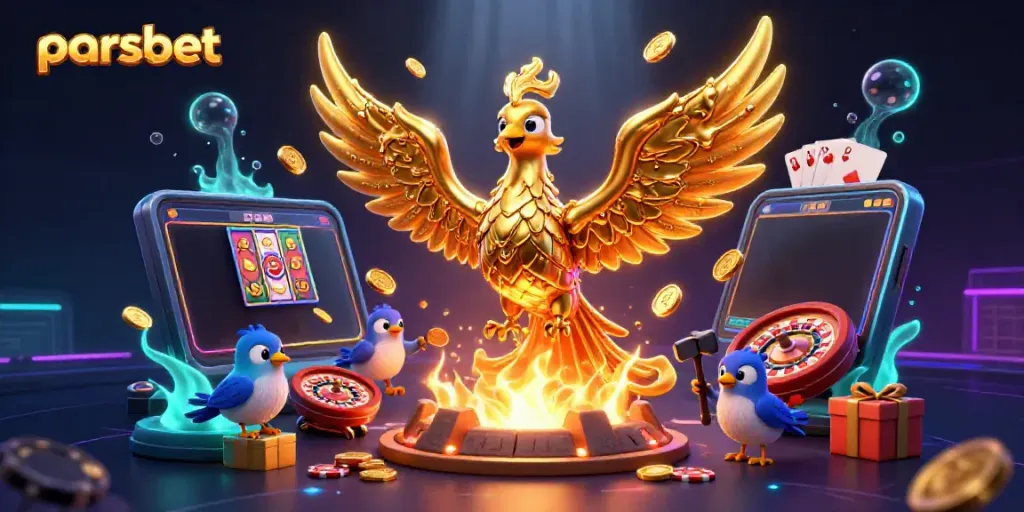 Parsbet ile birlikte kazancı artırmak için oynanan dinamik slot oyunu sahnesi.
