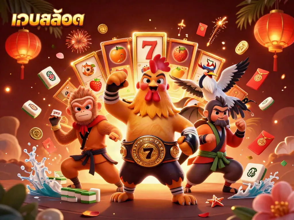 เกมสล็อต เว็บสล็อต ที่น่าตื่นตาตื่นใจจากภาพ 3D การ์ตูน