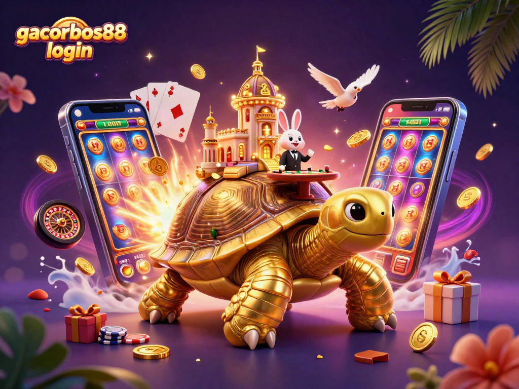 Engage with gacorbos88 login and enjoy vibrant casino fun filled with golden coins and exciting games.