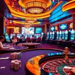 A player winning at a roulette table in a vibrant casino environment featuring nohu.com branding