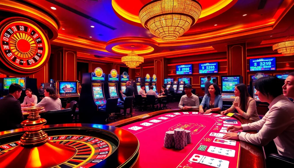 Experience the excitement of gambling at 688v with vibrant casino games, bright roulette wheel, and colorful poker chips.