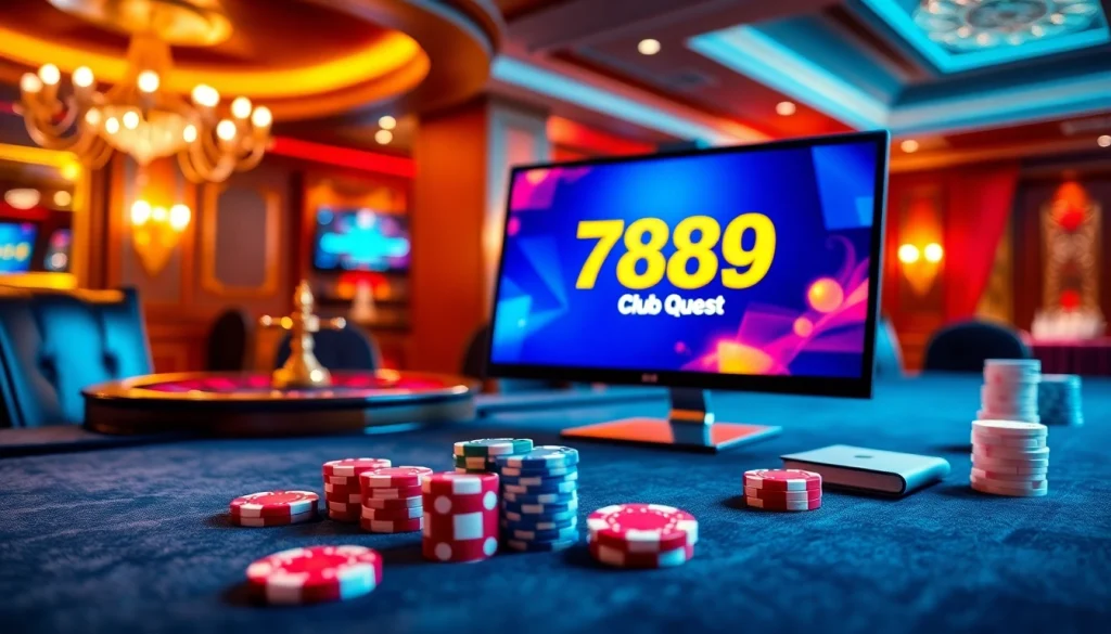 Experience thrilling gameplay and high stakes at https://789club.quest/ with vibrant casino visuals.