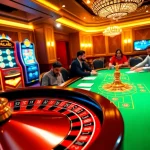 Experience high-stakes excitement at a luxury casino with pahala4d gaming elements at play.