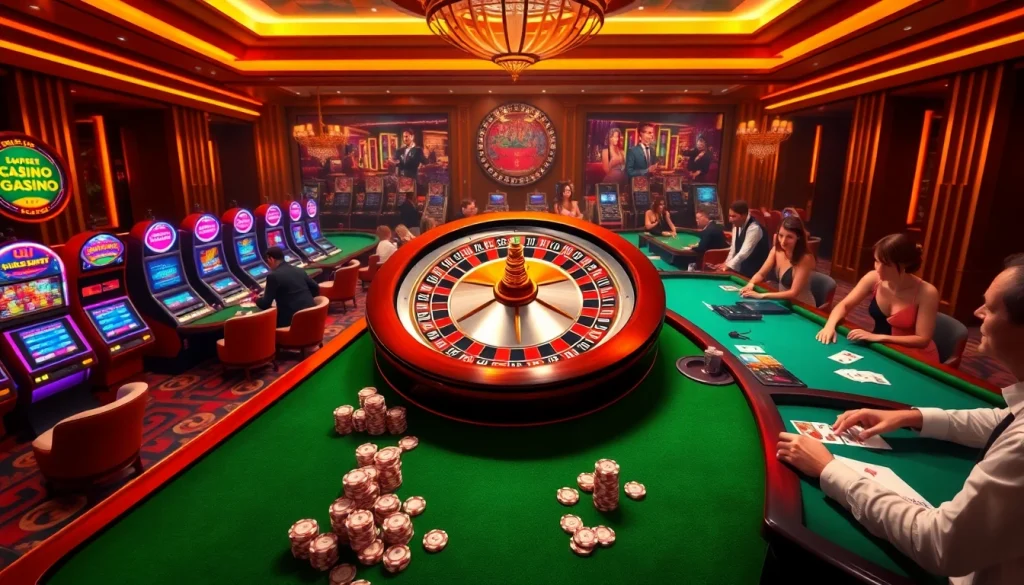 Experience thrilling gameplay and dazzling casino action at https://go88.fast/ with vibrant slot machines and poker tables.