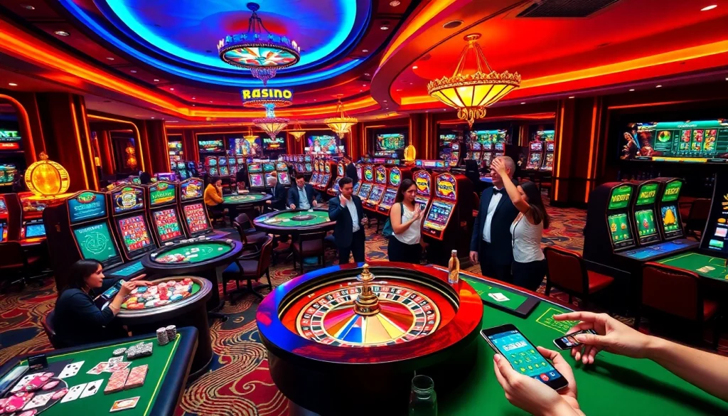 Experience exciting online gambling with a vibrant atmosphere at https://soibet.vision/ featuring high-stakes casino games.