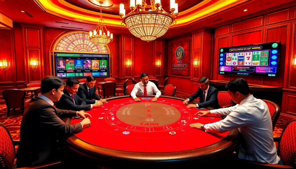 הנאה ממשחק רמי אונליין מרגש בלונג קזינו יוקרתי עם אקשן פוקר תוסס.