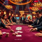 Engage with the thrilling atmosphere of https://xx88.today/ featuring players enjoying a high-stakes poker game.