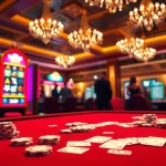 Exciting players enjoying the slot online apiraja88 experience at a vibrant casino.